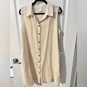 ASNA Linen Dress